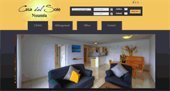 Desktop Screenshot of casadelsole.nc
